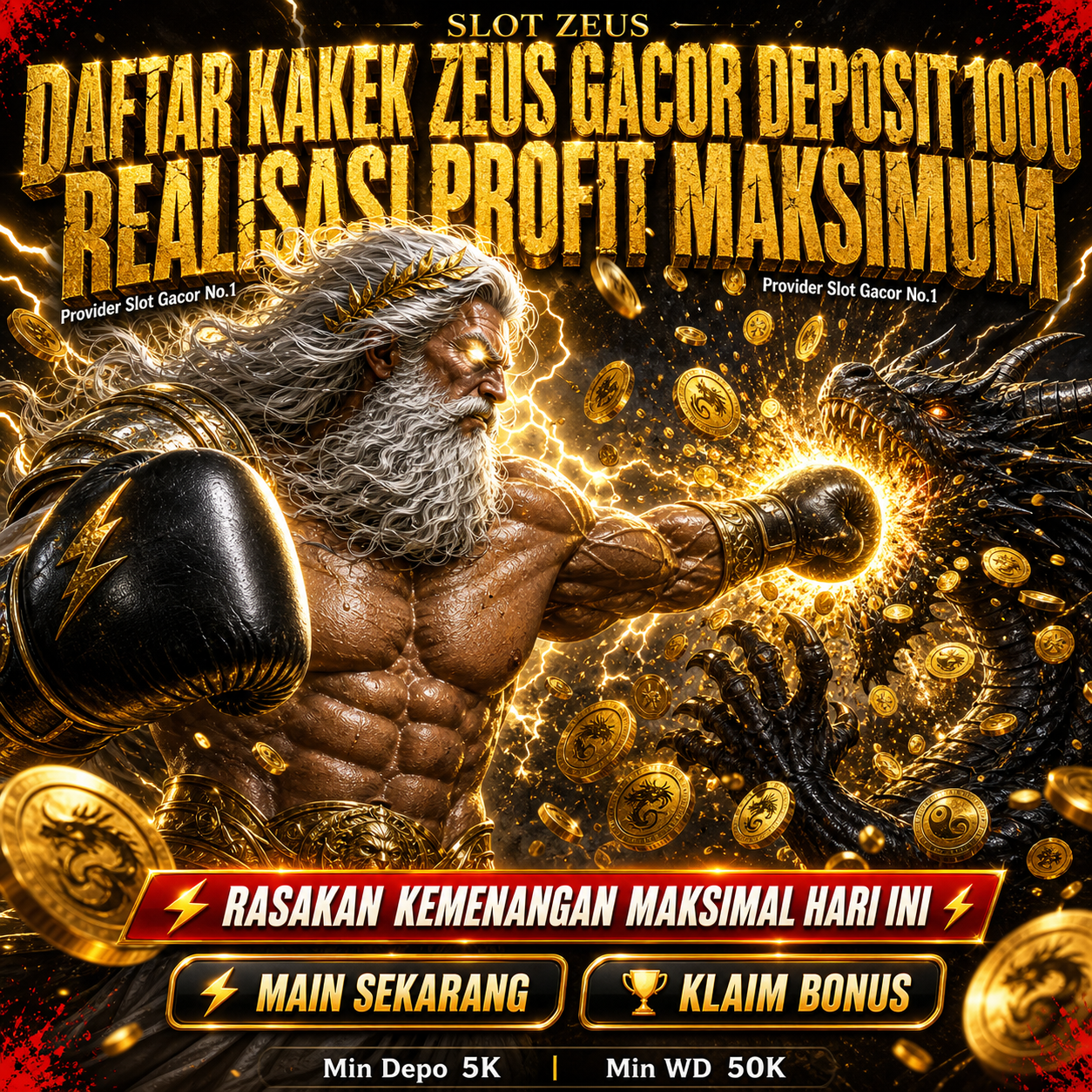 SLOT ZEUS : Daftar Kakek Zeus Gacor Deposit 1000 Realisasi Profit Maksimum